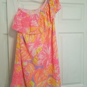One shoulder Lilly Pulitzer dress